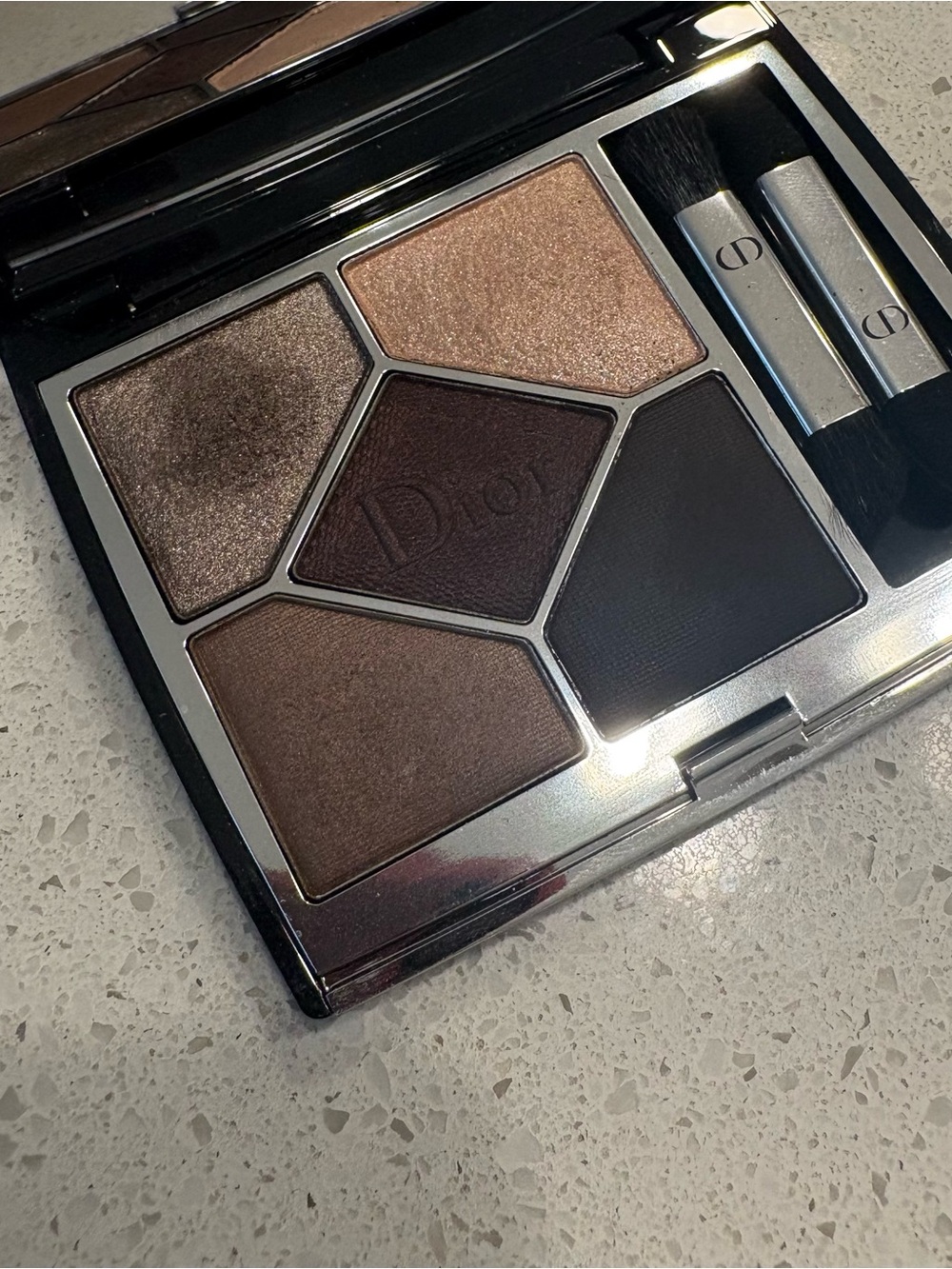 Dior “New Look” 599 5-Colour Eyeshadow Palette — Warm Browns & Taupe